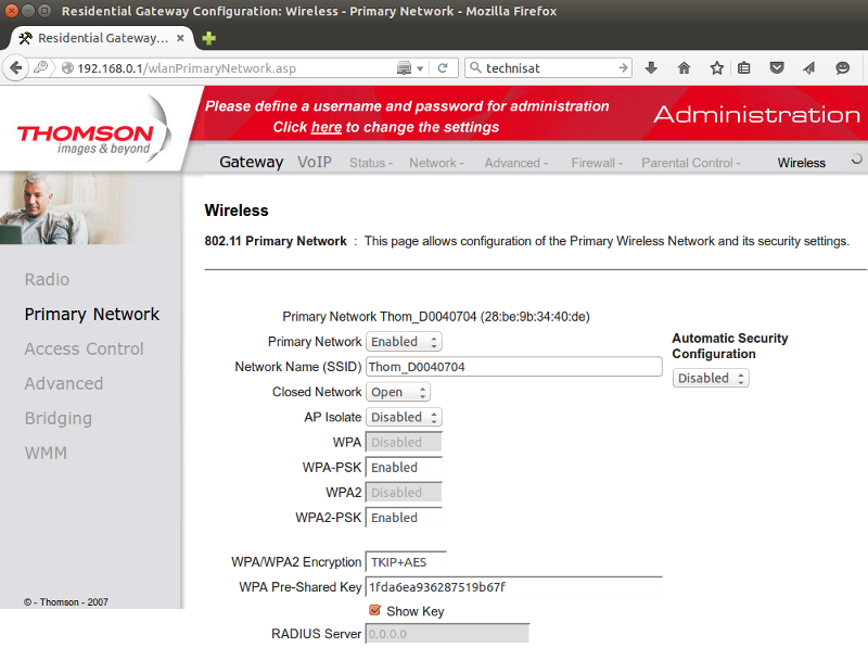 Hilfe: Einrichtung einer WLAN Verbindung.